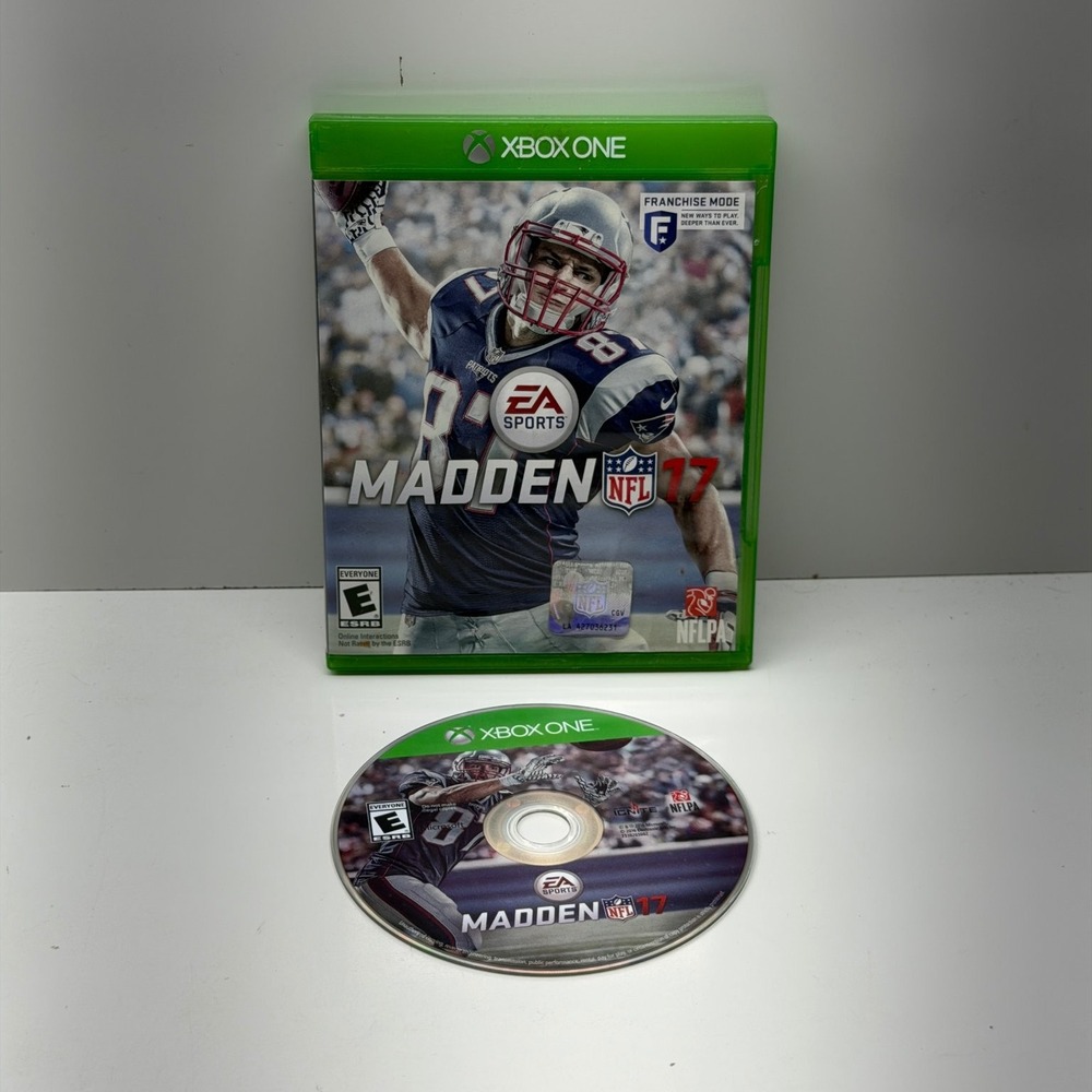 Madden NFL 17 Xbox One Video Game Football Sports Franchise No Manual
